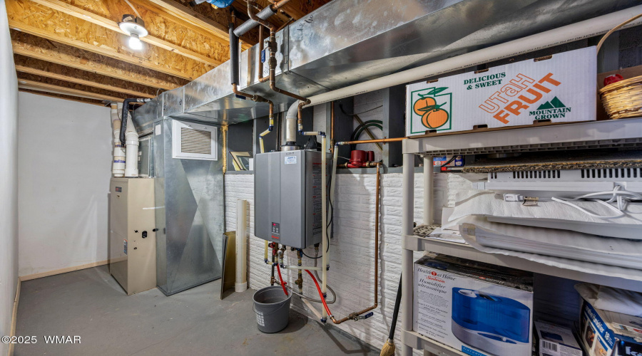 Basement Utility Room