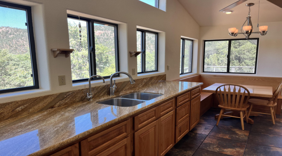 Natural light kitchen