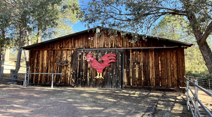 Old west barn