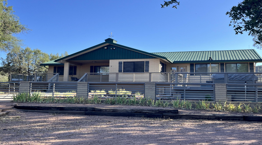 Main house and front deck