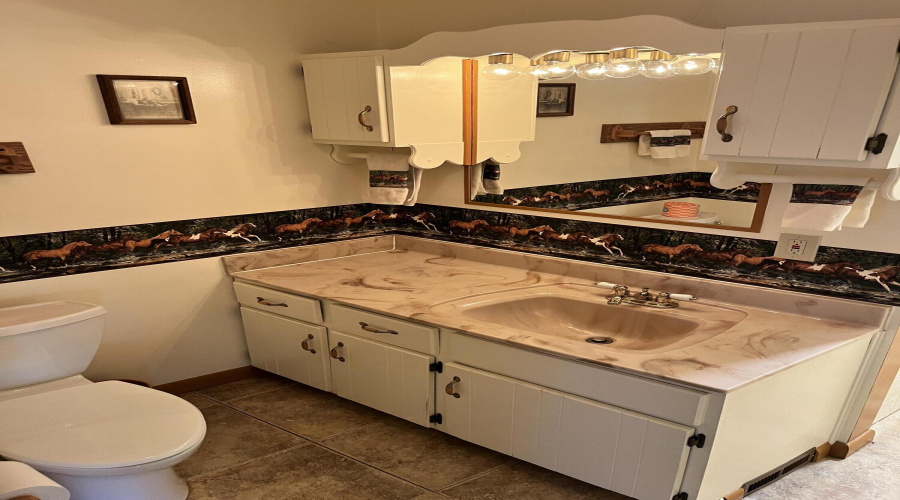 Hall bath