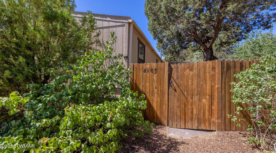 Fenced Gate