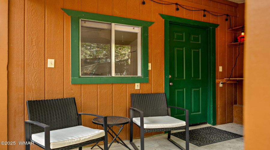 Porch on Detached Suite