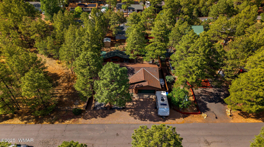 Aerial View of Home