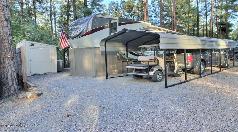 29 ft. covered carport