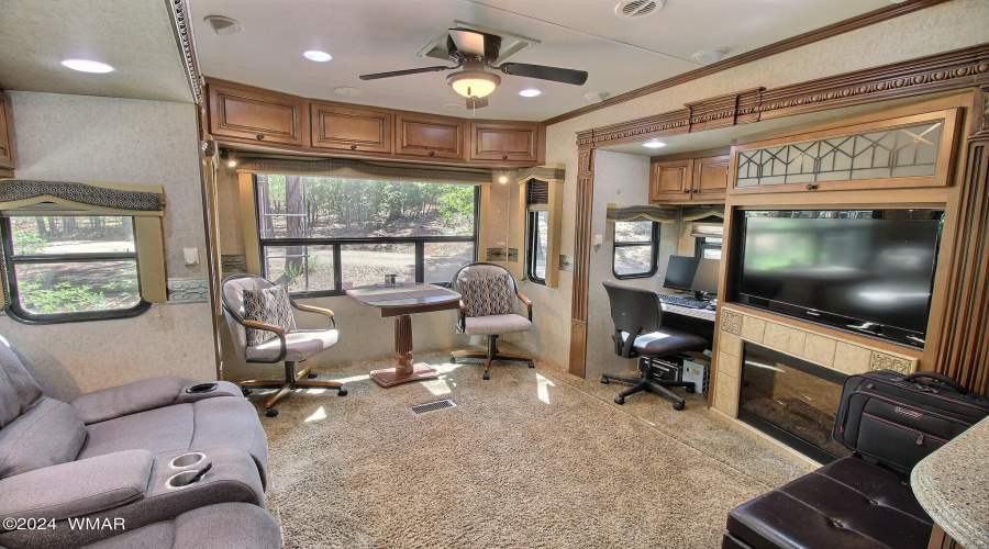 Spacious living area