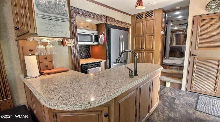 Solid Surface counters and cabinets