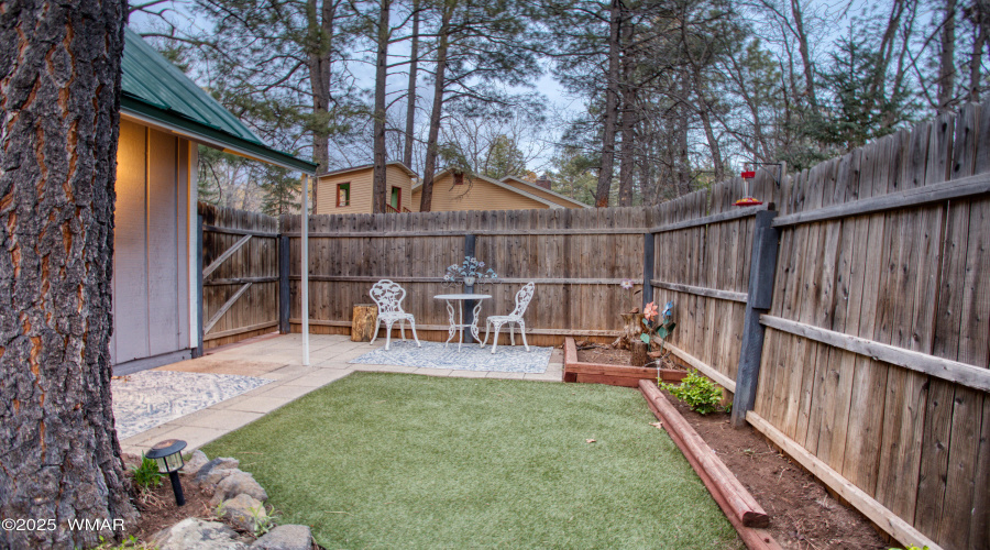 Additional Private Backyard