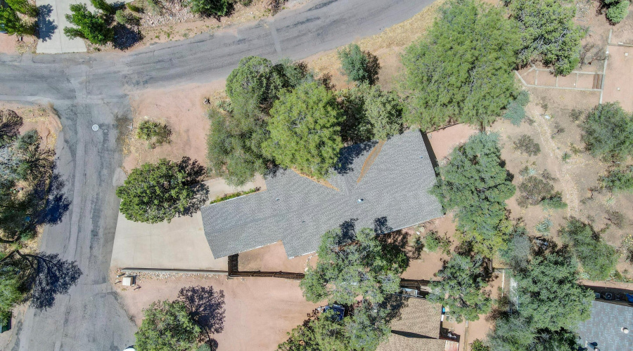 Aerial ABOVE House