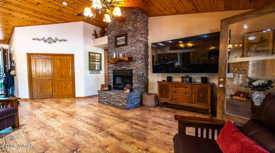 Great Room to office