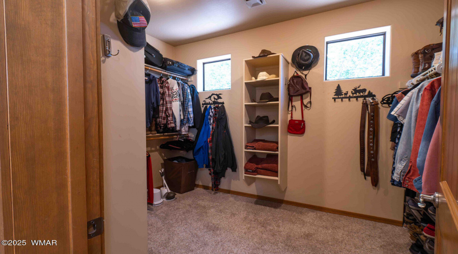 Additional Master Closet view