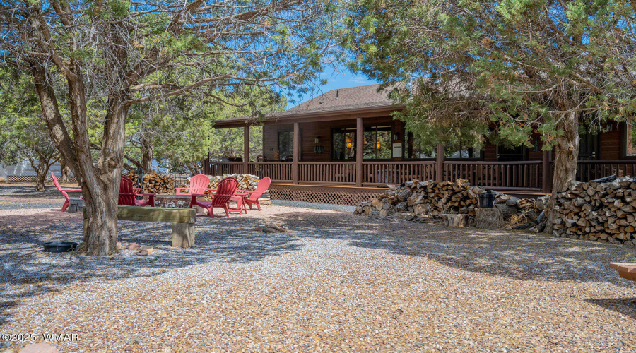 Charming back yard