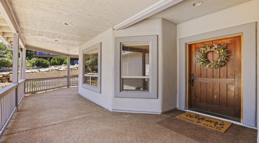 Covered Wrap Around Porch