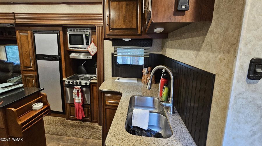 Kitchen in RV