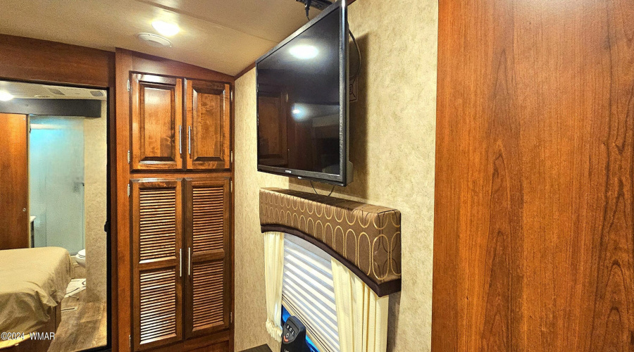 Primary Bedroom in RV