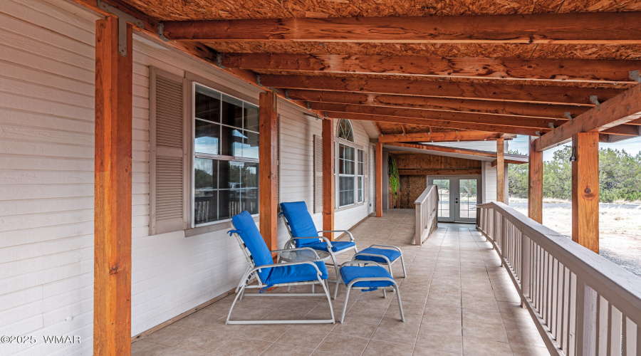Covered deck