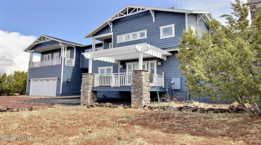 Rear View of Home