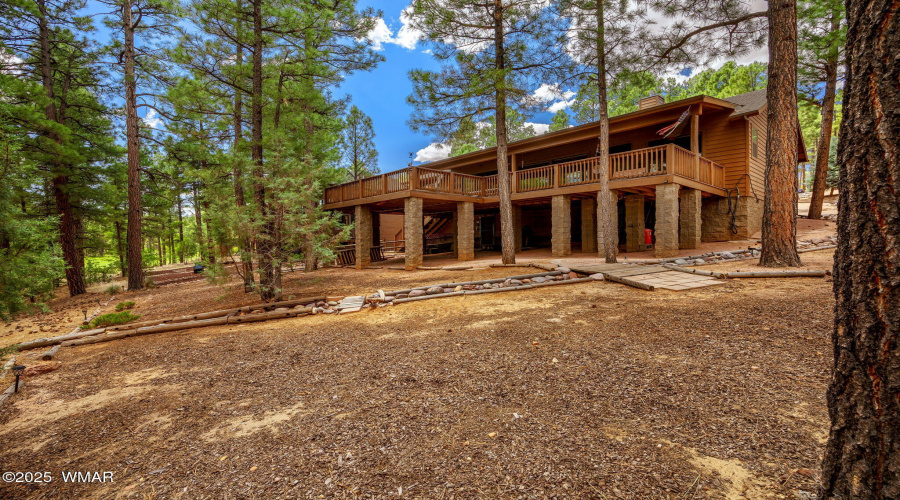 Back View of Home