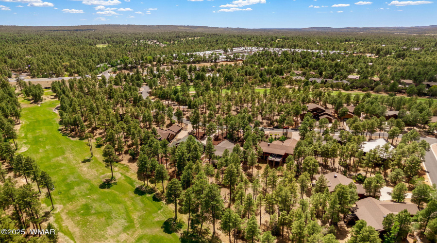 Aerial View of Community