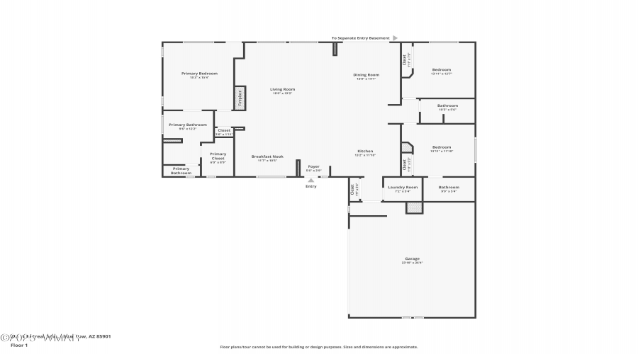 281 N Retreat Way - Floor 1