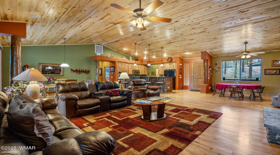 Living Room - Kitchen & Dining Room