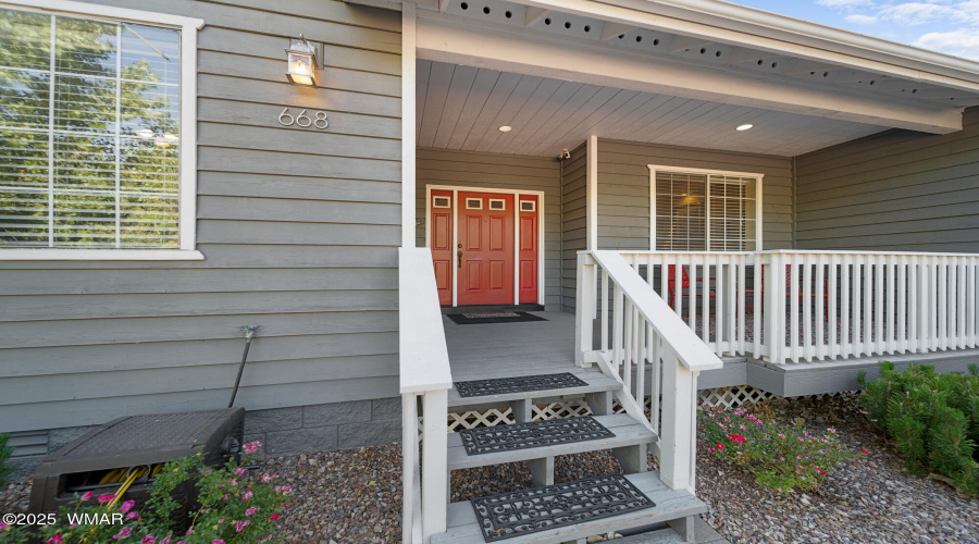 A front entry