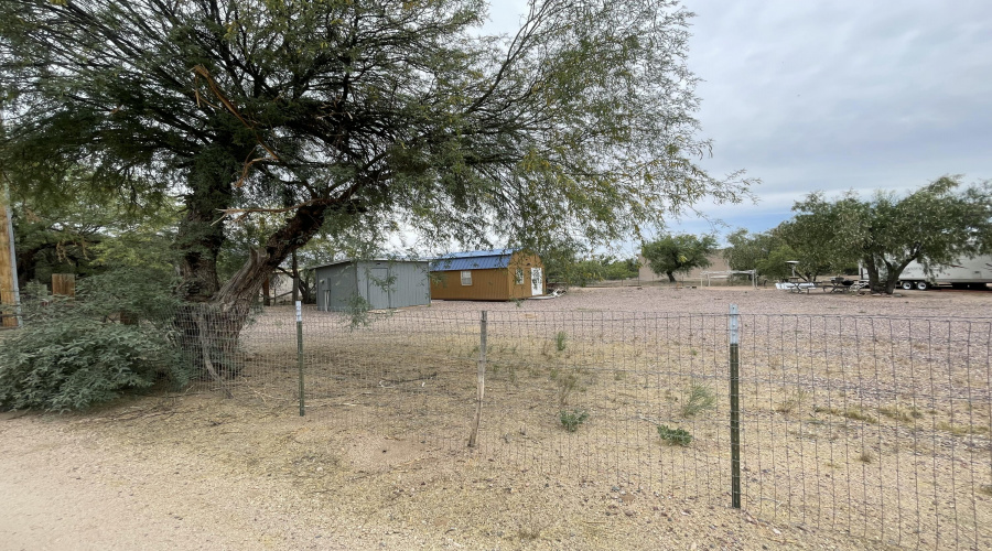 fenced