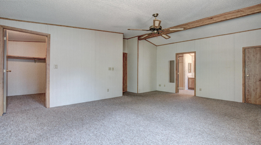 large closet space