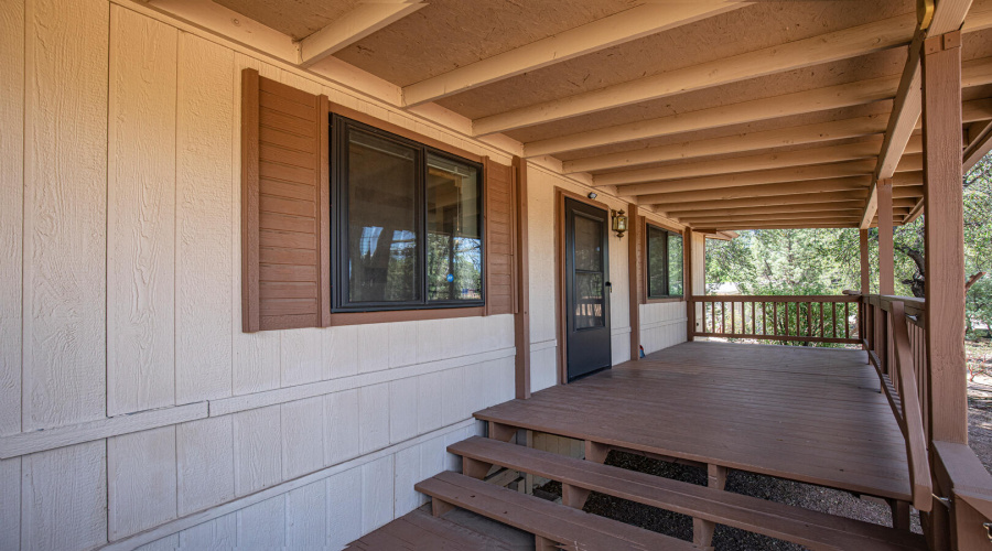 wide front porch