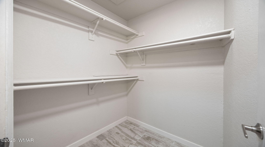 Upstairs closet
