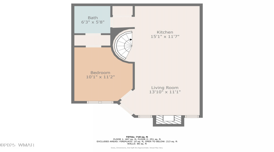 Main level floorplan