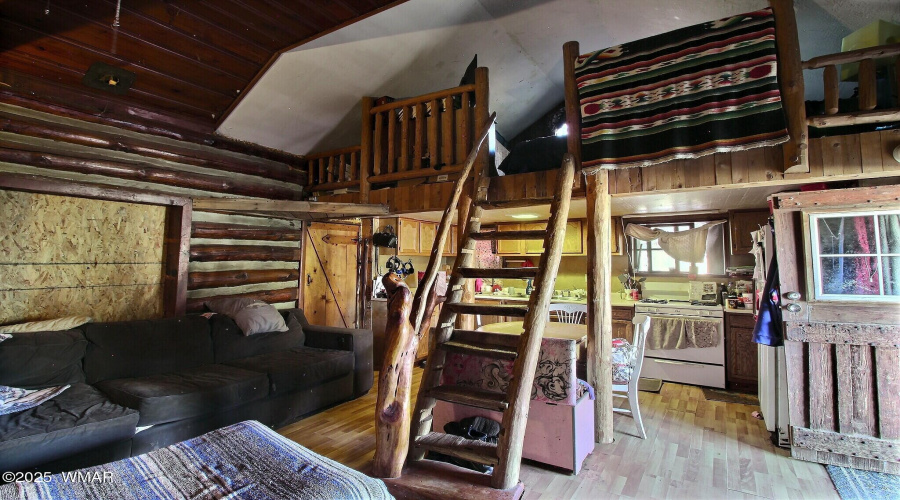 Home 2 - Loft and kitchen area.