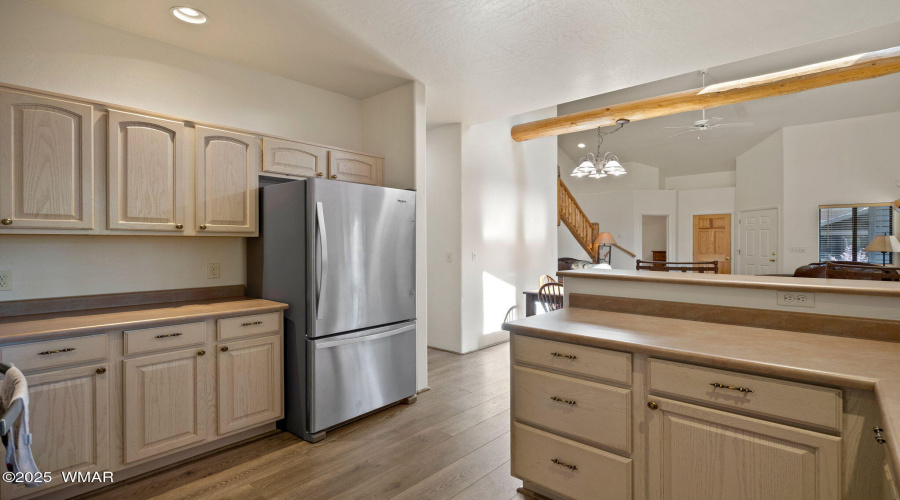 Stainless Steel Appliances in Kitchen