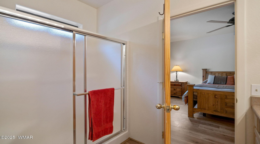 Walk-in Shower in Primary En Suite