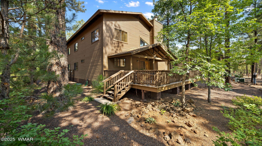 Rear View of Home