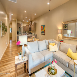 Living Area to Kitchen