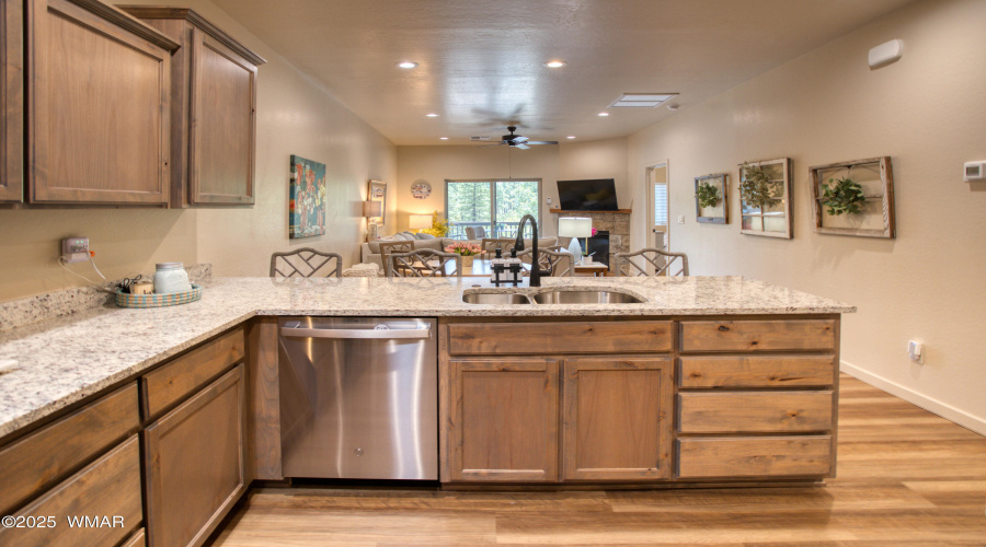 Kitchen to Living Room