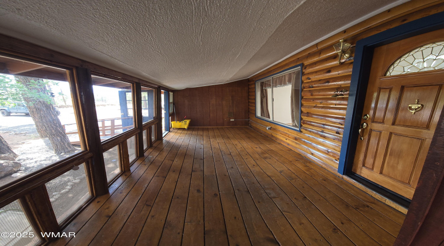 Back Covered Deck