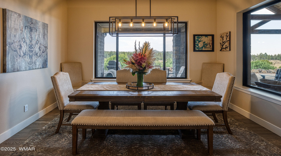 Formal Dining with Incredible Views
