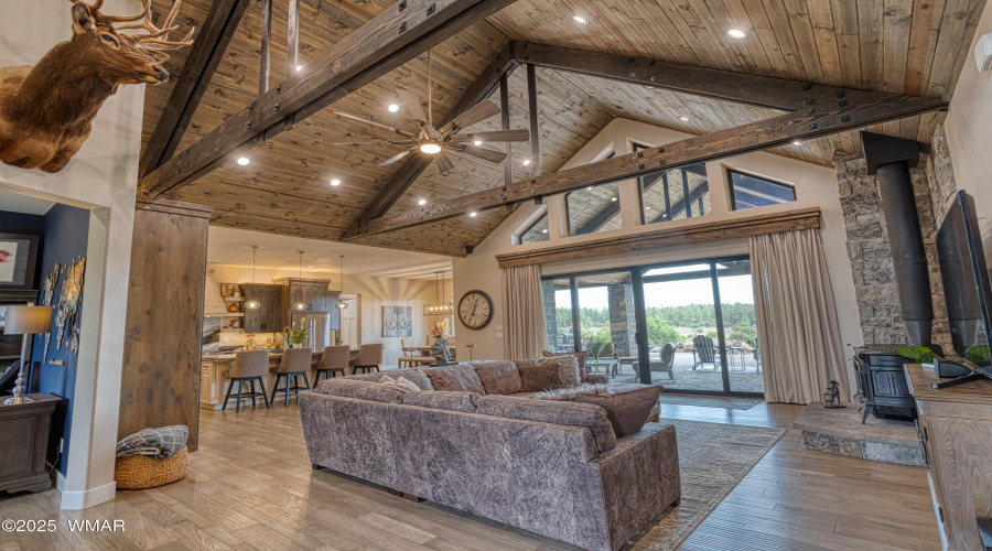 Deep Vaulted Great Room