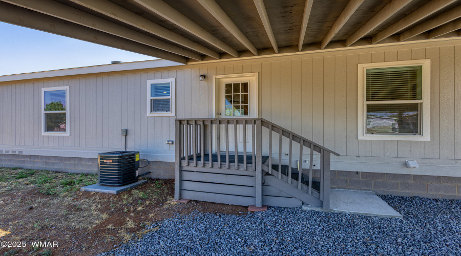 Covered Back Area