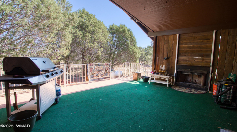 Back Covered Deck