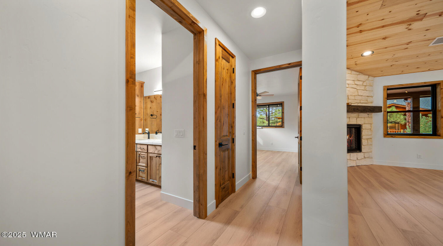 Hallway to Guest bedroom