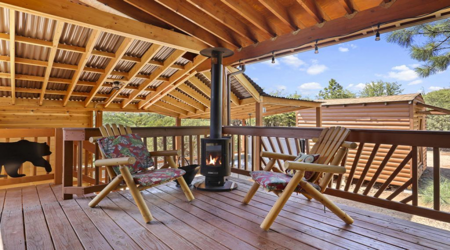 Patio Fire tower