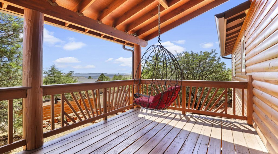 Deck w Swing chair