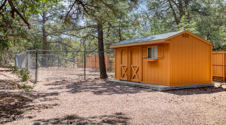 Storage & Dog Run