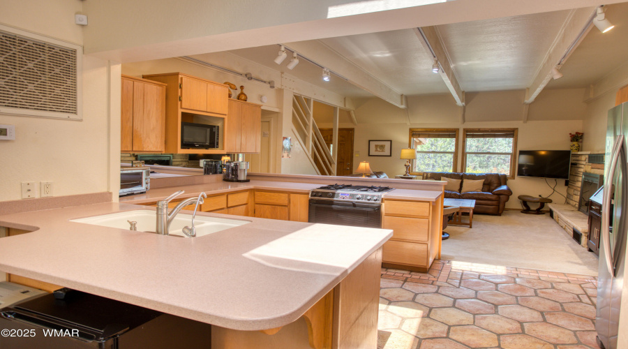 Kitchen to Living