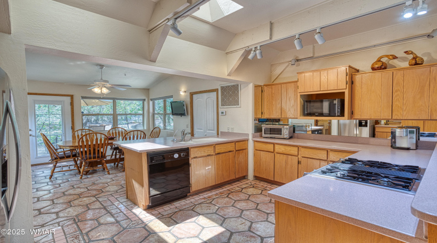 Kitchen to Dining