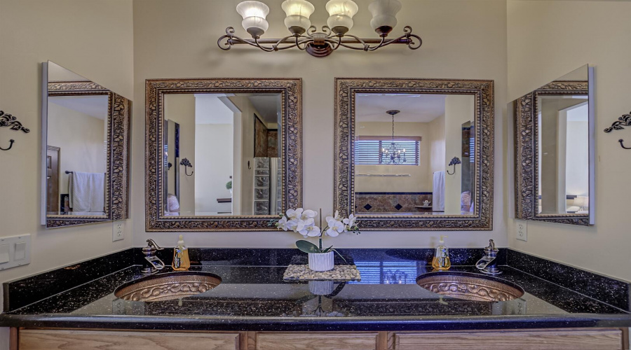 Master bathroom