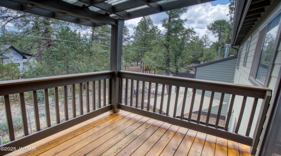 Upper Rear Deck